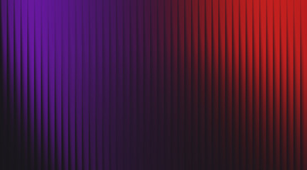Vibrant Purple and Red Gradient on Vertical Ribbed Surface abstract background