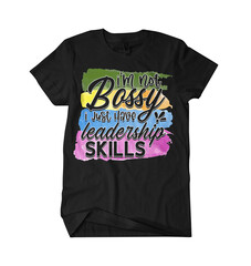 design typography for print t shirt