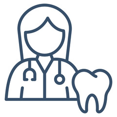 Dentist Icon Element For Design