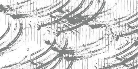 Obraz premium Grungy abstract texture with distressed brush strokes and vertical lines