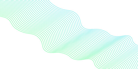 White abstract background vector illustration featuring blue wavy lines and curve design pattern for motion wallpaper