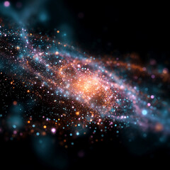 Abstract Galaxy Sparkle