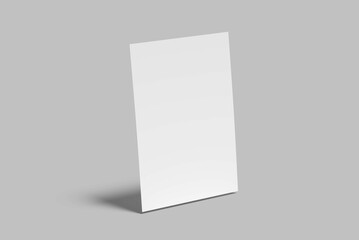 A4 Flyer Mockup Design Blank