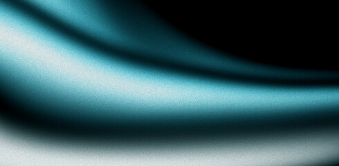 Glowing blue white black abstract background with vibrant grainy gradient texture and soft modern wallpaper design