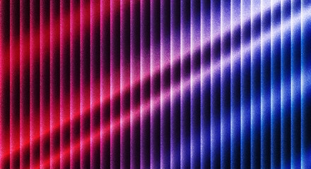 Gradient Vertical Stripes of Vibrant Red to Electric Blue with Subtle Grain Texture