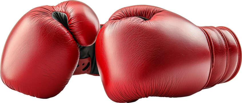 red boxing gloves
