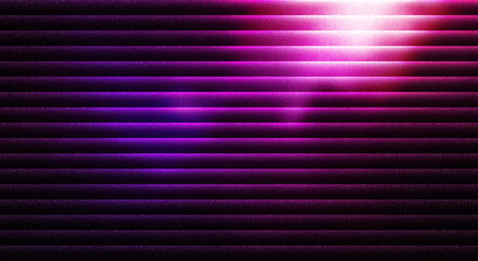 Mysterious Purple Neon Light Filtering Through Textured Horizontal Slats