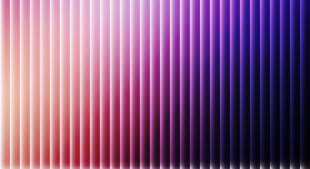 Vibrant Vertical Gradient Ribbed Background: Seamless Pink to Purple Color Transition with Dynamic Lighting