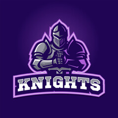 Knight gaming team logo