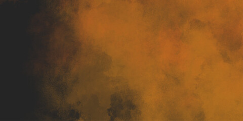 Brown texture. Orange powder explosion on black background. grunge and grainy abstract Flying through stormy brown clouds .