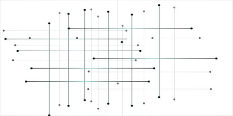 Abstract line or strokes with dots, dotted line, node point, digital background vector design concept..Minimalistic vector texture with polygonal pattern.advertisements, posters.