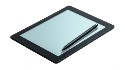 tablet with stylus pen 