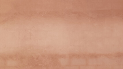 Orange wall Cracked concrete. Old cement broken texture with cracks Background