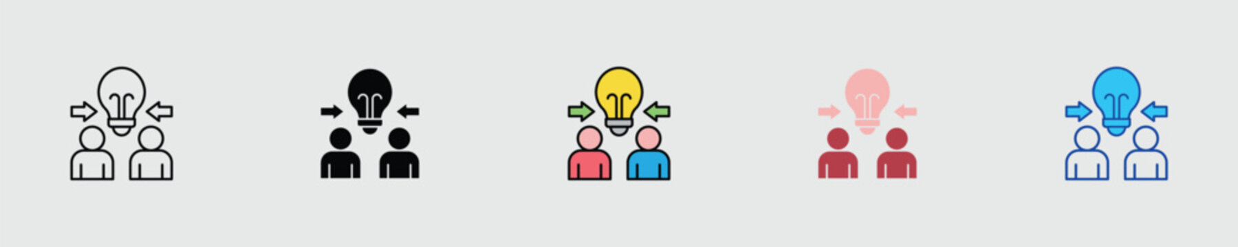 Sharing Multiple Style Icon