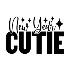 New Year Cutie Svg