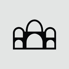 Lock Icon Vector Illustration Secure Padlock Symbol Design