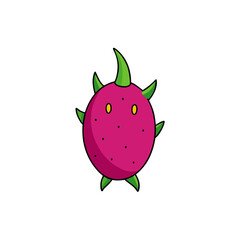 vector illustration of an apple