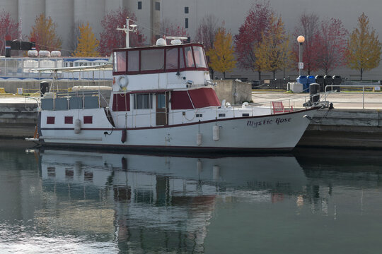 the "Mystic Rose" a 1985 Roberts Trawler boat in Toronto