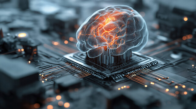 Big Data Artificial Intelligence Neural Network Flow Visualization Machine Learning Technology Innovation Cyberspace Digital Information Analysis Future Science Complex Data Stream Background - Powered by Adobe