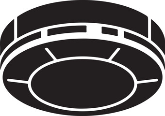 Black silhouette of spade suit isolated on white background, vector illustration