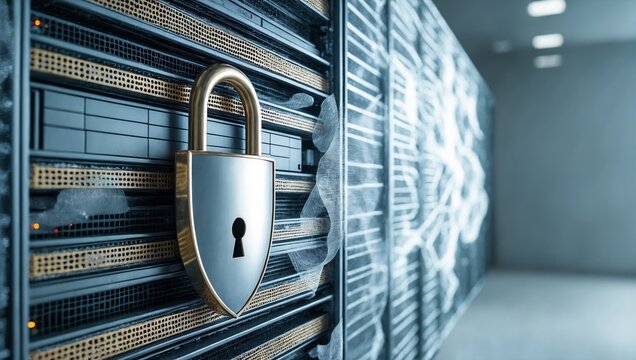 Digital Padlock Security in Modern Data Center Server Racks