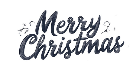 Merry Christmas letter text design illustration vector greetings celebration happy holidays 