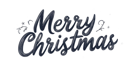 Merry Christmas letter text design illustration vector greetings celebration happy holidays 