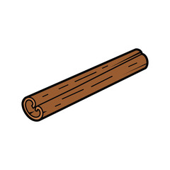 cinnamon stick vector illustration.eps