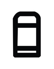 photo camera isolated on white