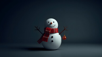 Vibrant digital illustrations of festive Christmas