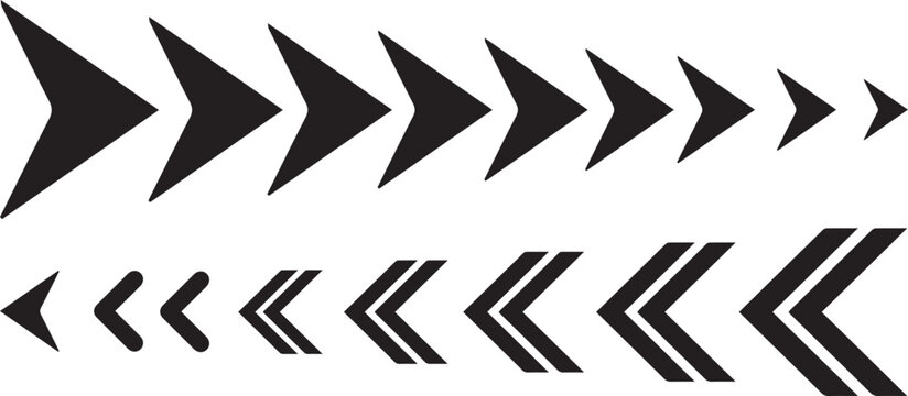 Dual semi circle Arrow. Double headed curved arrow symbol. two side arrow icons