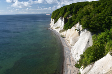 Die Kreidefelsen auf Rügen
