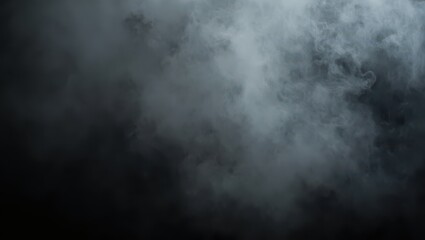 Deep Charcoal Gray Moody Aesthetic Background Atmospheric Smoke Fog
