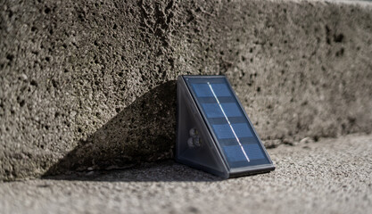 Modern solar lights with sleek design and bright illumination. Eco-friendly outdoor lighting...