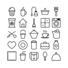 home appliances icons