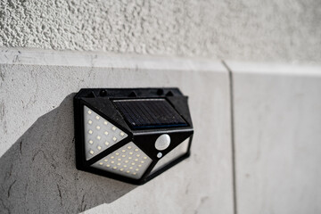Modern solar lights with sleek design and bright illumination. Eco-friendly outdoor lighting...