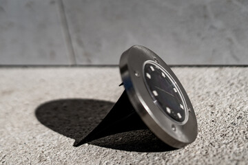 Modern solar lights with sleek design and bright illumination. Eco-friendly outdoor lighting...