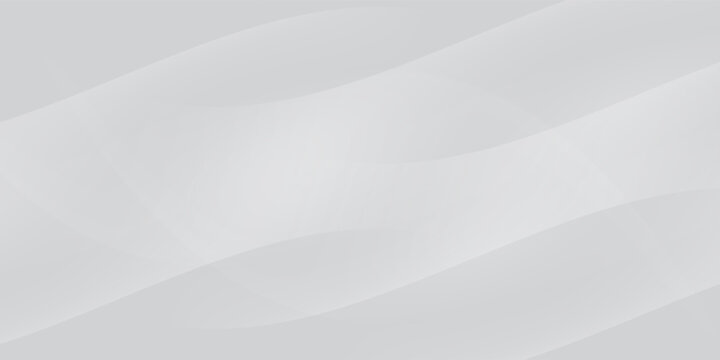 Curtain white wave soft shadow and blurred. frabic shapes curve designs. abstract backround on isolated. Vector Modern