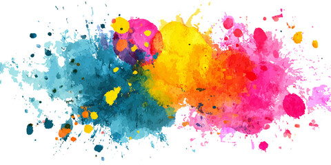 Abstract colorful fantasy watercolor background texture .splash acrylic colorful background .banner for wallpaper .watercolor wash aqua painted texture .abstract hand paint square stain backdrop .