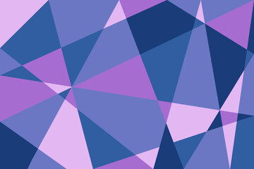 Violet Blue Polygon Background