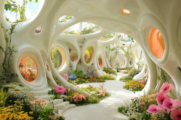 selective focus architectural space designed for mental clarity