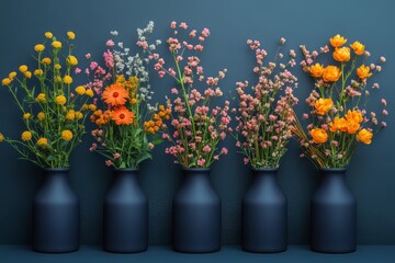 selective focus elegant floral arrangement