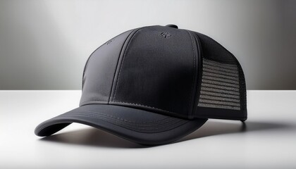 blank cap mock up with white background ideal for branding design presentations and promotional material showcasing headwear options