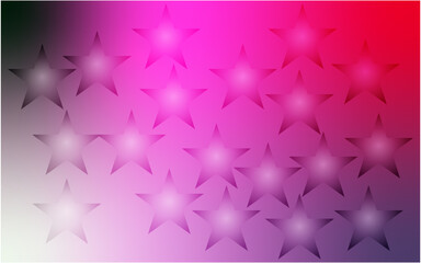 Soft gradient background with repeating star pattern