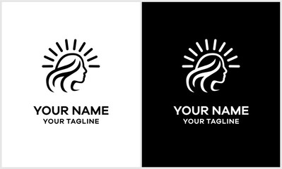 silhouette of a woman 