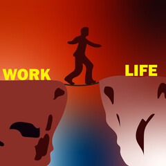 silhouette of a man moving forward