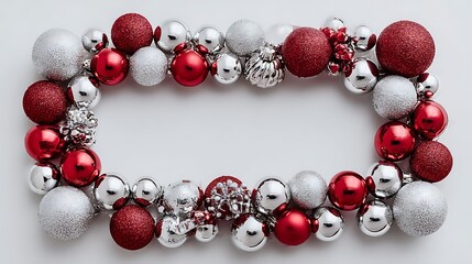 red and silver necklace