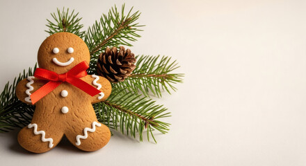 gingerbread man christmas decoration