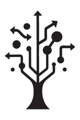 Strategic growth pathways for business success, charting innovative directions and opportunities for expansion with a modern, forward-thinking approach