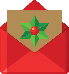 green wrapped christmas present with red ribbon bow